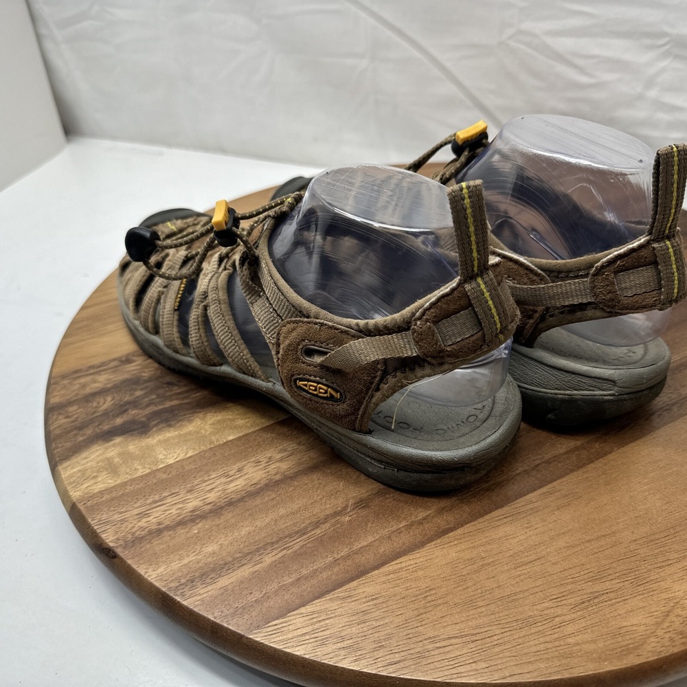 Keen Women's Sandals 10.5 Whisper Waterproof Brown Closed Toe - Picture 11 of 16